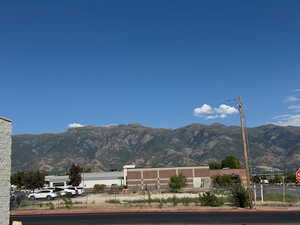 View of mountain background