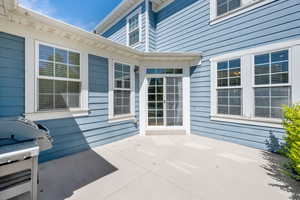 View of patio / terrace with area for grilling