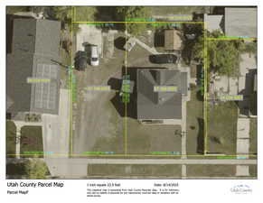 Lot between two houses