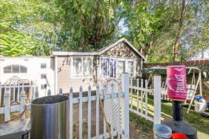 View of shed