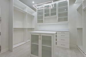 View of spacious closet