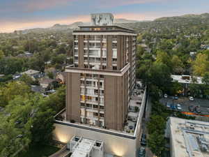 View of apartment building / complex with a mountain view