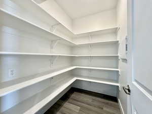 View of storage area