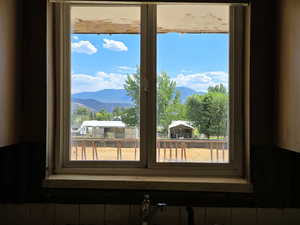 Kitchen window above sink