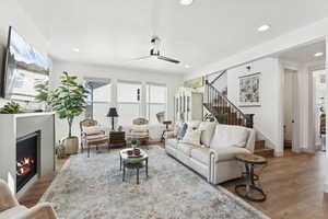 Great space view from the dining room.