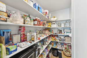 Great pantry space!