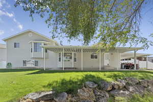 Back of property