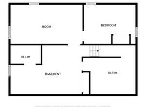View of floor plan / room layout