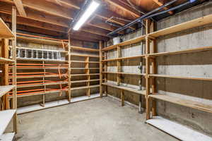 View of storage area