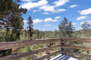 View of deck