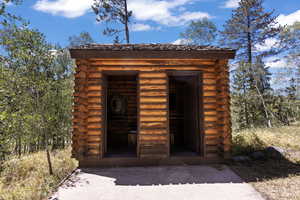 View of outdoor structure