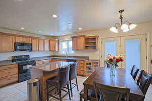 Exterior French Doors to the backyard for a BBQ