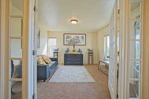 Beautiful Open Space with French Doors and Natural Light.