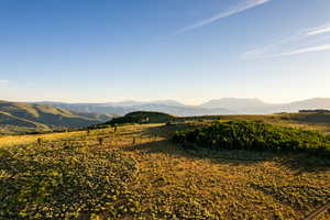 View of mountain backdrop