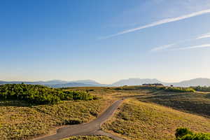 View of mountain backdrop