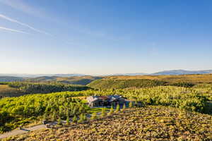 View of mountain background