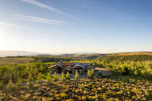 View of mountain backdrop