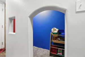 Under the stairs kids cave!