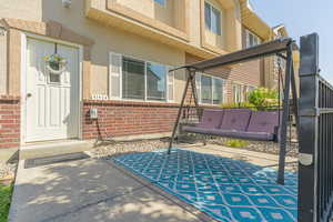 View of patio