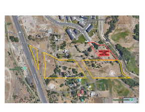 Map / location with property parcel outlined