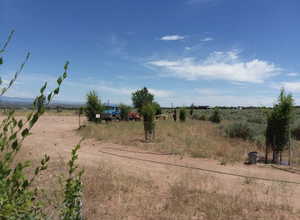 View of yard featuring a view of countryside