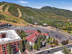 Aerial view of mountains