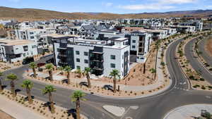 Aerial view of mountains