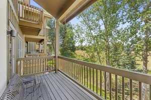 View of deck