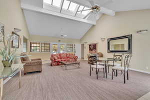 Living Area in Clubhouse