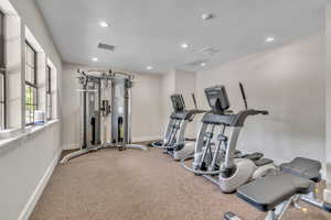 Exercise Area in Clubhouse