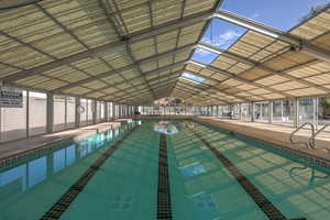 View of indoor community pool