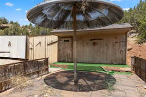 View of patio