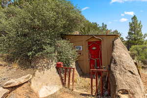 View of exterior entry