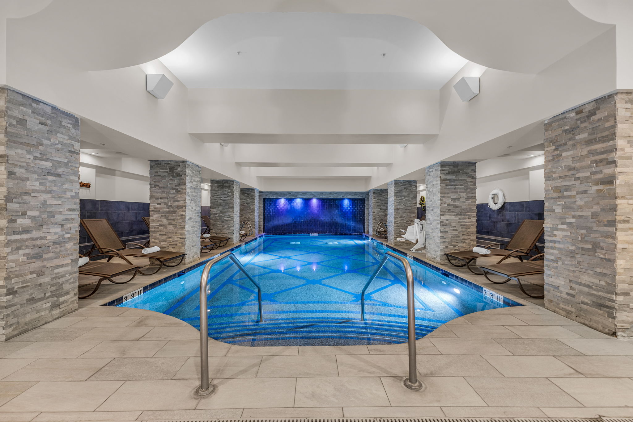 View of indoor community pool