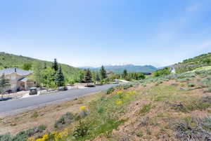 View of mountain backdrop