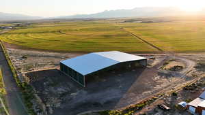 View of rural area featuring a mountainous background