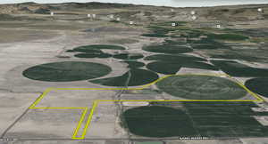 Detailed view of a mountain backdrop