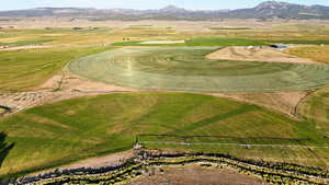 View of rural area with a mountainous background