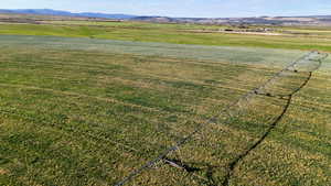 View of rural area with a mountain backdrop