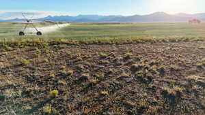 Mountain view featuring rural landscape