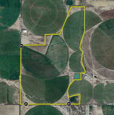 Map / location with property parcel outlined