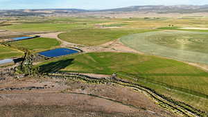 View of rural area featuring a water and mountain view
