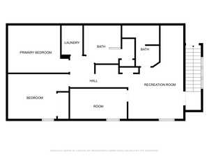 View of home floor plan