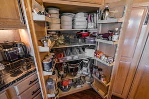 View of storage area