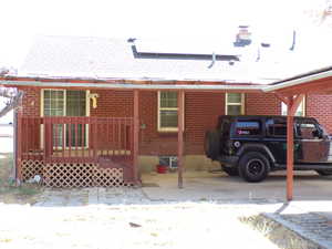 Deck and Patio area