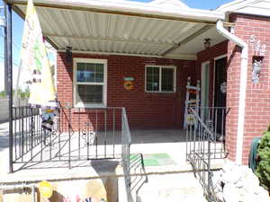 Enjoy sitting on your covered porch