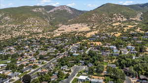 View of property location with a mountain backdrop
