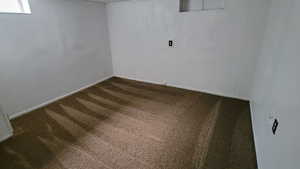 Basement bedroom