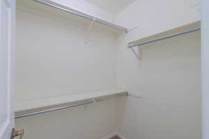 View of spacious closet