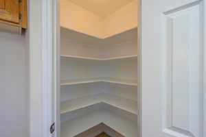 View of storage area